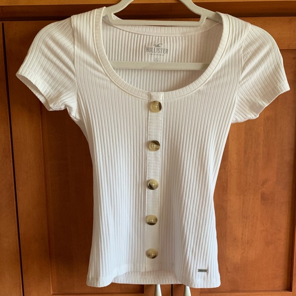 Hollister Tops - Hollister Button-Up Tee